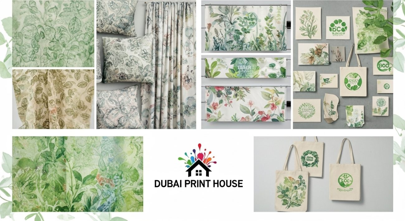 Digital Fabric Printing Dubai, Eco-Friendly Printing 2025, Digital Fabric Printing