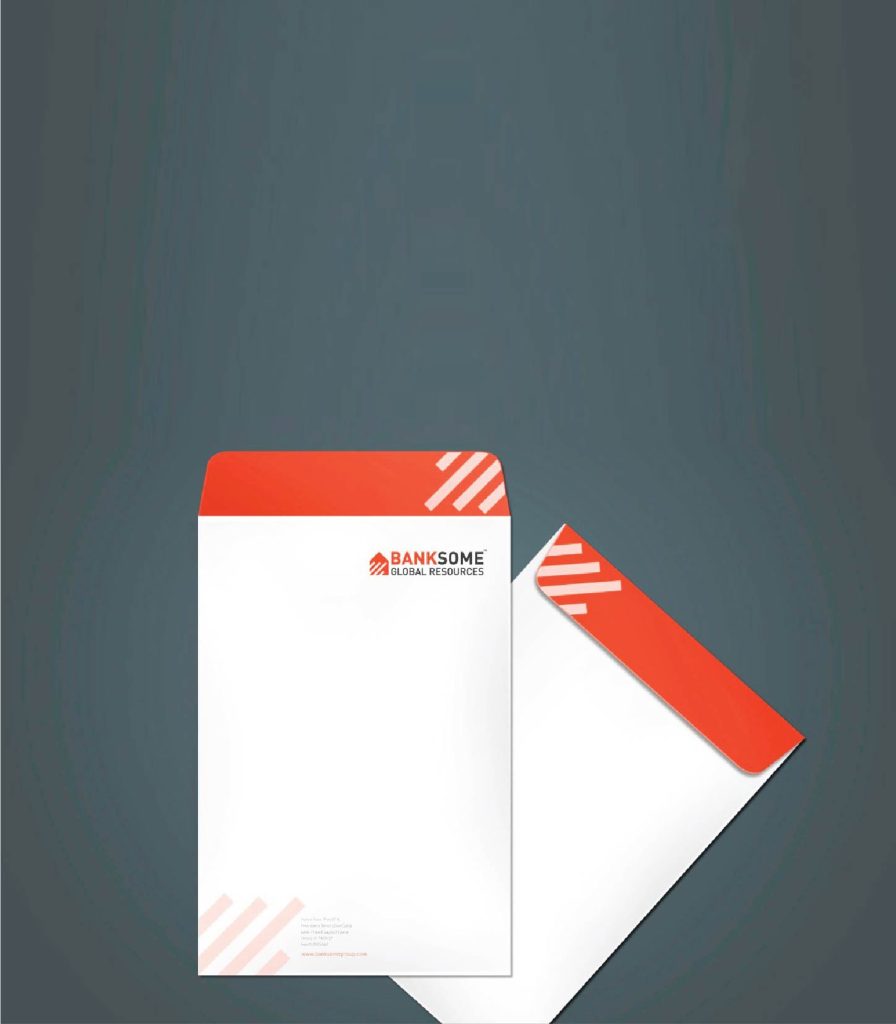Company envelope printing in Dubai