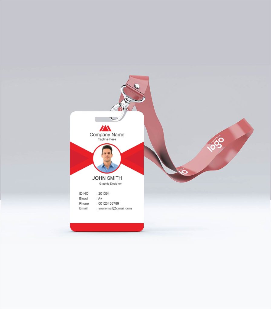 Employee ID card printing in Dubai