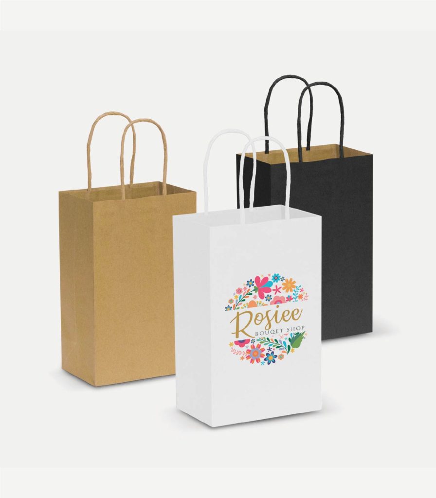 Kraft paper bag printing in Dubai