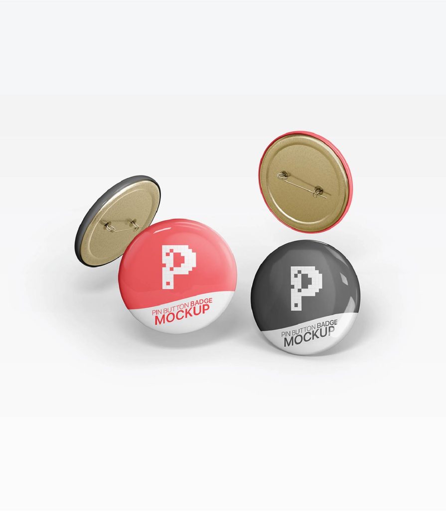 Custom pin badges in Dubai