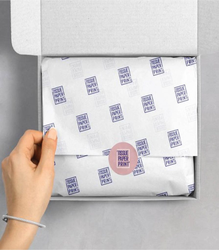 Custom tissue and wrapping paper printing in Dubai